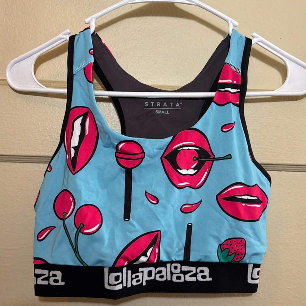 Lollapalooza x Strata Sports Bra